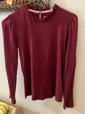 Supersoft Frill Detail Top